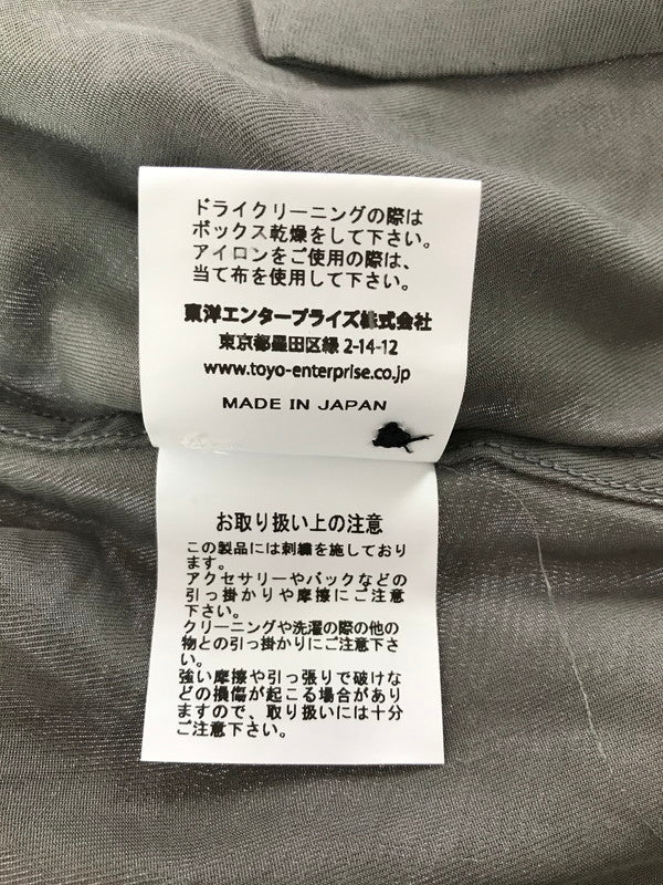 【中古美品】【メンズ】 TAILOR TOYO テーラー東洋 SUKA SHIRT JAPAN MAP TT39699 ボーリングシャツ 半袖シャツ 145-260920-na-05-tagh サイズ：M カラー：グレー 万代Net店