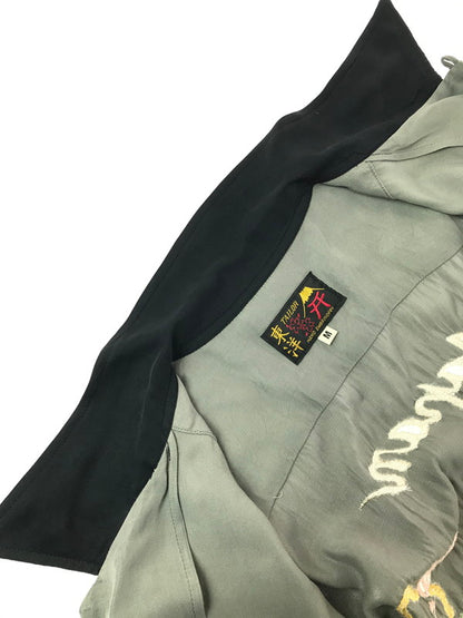 【中古美品】【メンズ】 TAILOR TOYO テーラー東洋 SUKA SHIRT JAPAN MAP TT39699 ボーリングシャツ 半袖シャツ 145-260920-na-05-tagh サイズ：M カラー：グレー 万代Net店