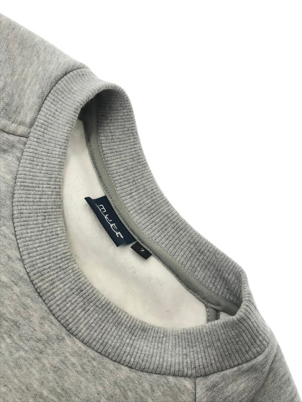 【中古品】【メンズ】 MUTA MARINE ムータ マリン LOGO CREWNECK SWEATSHIRT YMMG-250405 ロゴ クルーネック スウェットシャツ トレーナー 140-260919-na-07-tagh サイズ：7 カラー：グレー 万代Net店