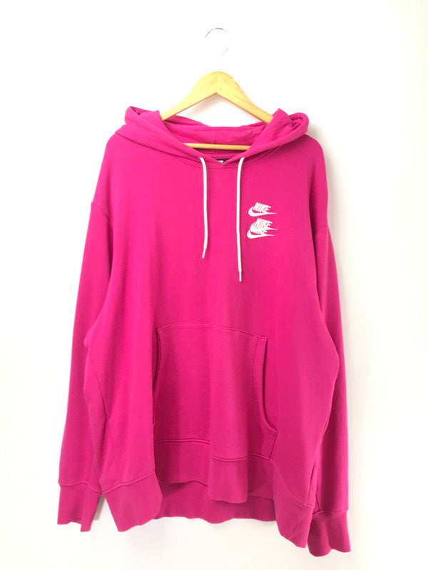 【中古品】【メンズ】 NIKE ナイキ SPORTSWEAR PULLOVER FRENCH TERRY HOODIE DA0931-615 プルオーバーパーカー 148-260919-na-19-tagh サイズ：XXL カラー：ピンク 万代Net店