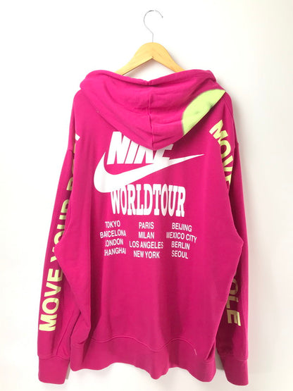 【中古品】【メンズ】 NIKE ナイキ SPORTSWEAR PULLOVER FRENCH TERRY HOODIE DA0931-615 プルオーバーパーカー 148-260919-na-19-tagh サイズ：XXL カラー：ピンク 万代Net店