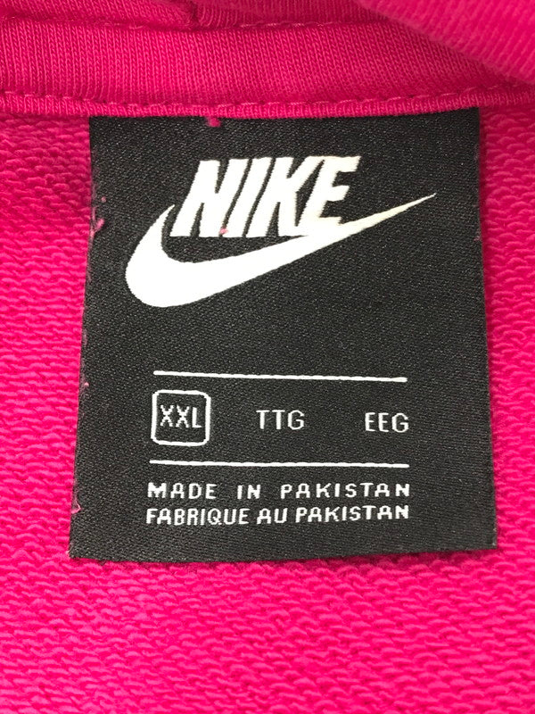 【中古品】【メンズ】 NIKE ナイキ SPORTSWEAR PULLOVER FRENCH TERRY HOODIE DA0931-615 プルオーバーパーカー 148-260919-na-19-tagh サイズ：XXL カラー：ピンク 万代Net店