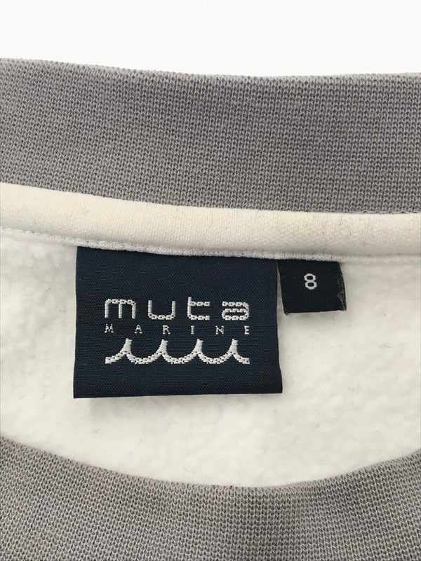 【中古品】【メンズ】 MUTA MARINE ムータ マリン CREWNECK SWEATSHIRT YMMY-230242 クルーネック スウェットシャツ トレーナー 140-260919-na-08-tagh サイズ：8 カラー：グレー 万代Net店