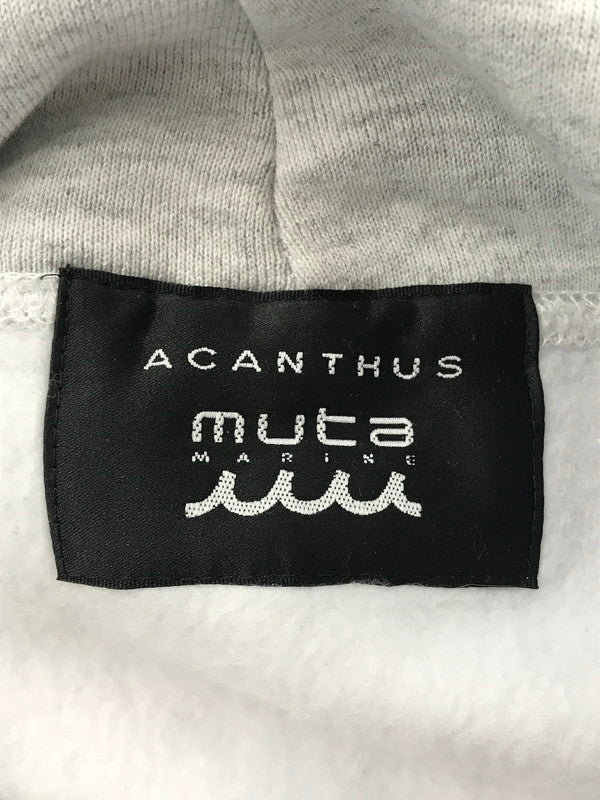 【中古品】【メンズ】 MUTA MARINE ムータ マリン × ACANTHUS アカンサス SWEET MUTA HOODED SWEATSHIRTS MA2545 フーデッド スウェットシャツ パーカー 140-260919-na-14-tagh サイズ：XL カラー：グレー 万代Net店
