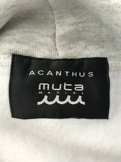 【中古品】【メンズ】 MUTA MARINE ムータ マリン × ACANTHUS アカンサス SWEET MUTA HOODED SWEATSHIRTS MA2545 フーデッド スウェットシャツ パーカー 140-260919-na-14-tagh サイズ：XL カラー：グレー 万代Net店