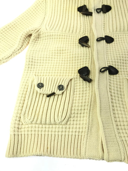 【中古品】【メンズ】 BARK バーク KNIT DUFFEL COAT 001316178-0006 ニット ダッフル コート アウター 141-261027-ty-12-tagh サイズ：XL カラー：ホワイト 万代Net店