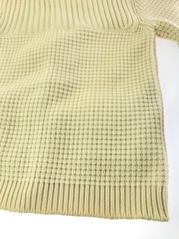 【中古品】【メンズ】 BARK バーク KNIT DUFFEL COAT 001316178-0006 ニット ダッフル コート アウター 141-261027-ty-12-tagh サイズ：XL カラー：ホワイト 万代Net店