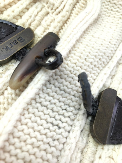【中古品】【メンズ】 BARK バーク KNIT DUFFEL COAT 001316178-0006 ニット ダッフル コート アウター 141-261027-ty-12-tagh サイズ：XL カラー：ホワイト 万代Net店