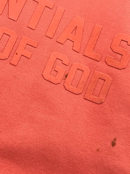 【中古品】【メンズ】 FOG ESSENTIALS フィアオブゴッド エッセンシャルズ FRONT LOGO SWEAT HOODIE フロントロゴ スウェット フーディー パーカー 142-260919-na-17-tagh サイズ：M カラー：コーラル 万代Net店