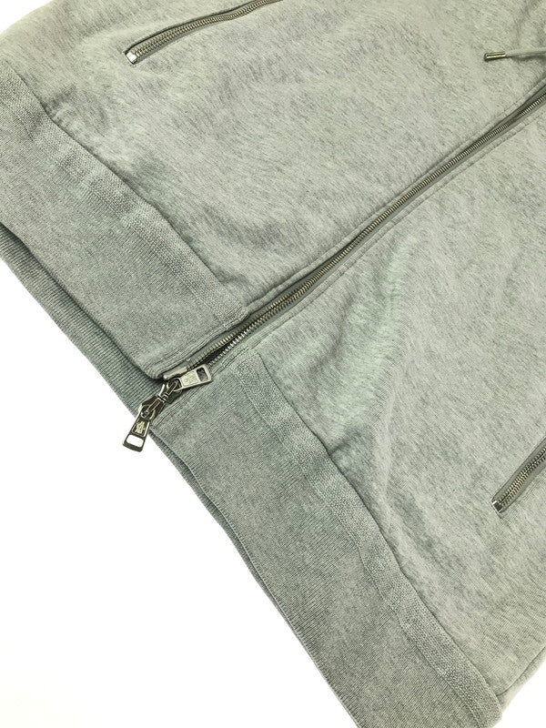 【中古品】【メンズ】 MONCLER モンクレール MAGLIA CARDIGAN D20918401000 80451 マリア カーディガン ジップパーカー 141-260920-na-07-tagh サイズ：XL カラー：グレー 万代Net店
