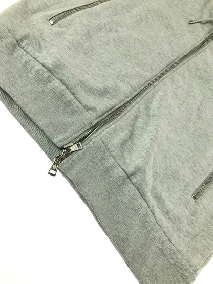 【中古品】【メンズ】 MONCLER モンクレール MAGLIA CARDIGAN D20918401000 80451 マリア カーディガン ジップパーカー 141-260920-na-07-tagh サイズ：XL カラー：グレー 万代Net店