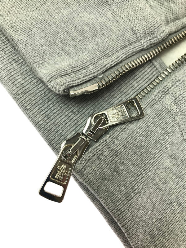 【中古品】【メンズ】 MONCLER モンクレール MAGLIA CARDIGAN D20918401000 80451 マリア カーディガン ジップパーカー 141-260920-na-07-tagh サイズ：XL カラー：グレー 万代Net店