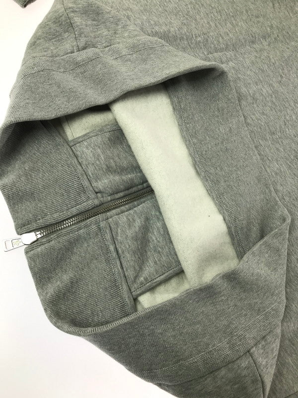 【中古品】【メンズ】 MONCLER モンクレール MAGLIA CARDIGAN D20918401000 80451 マリア カーディガン ジップパーカー 141-260920-na-07-tagh サイズ：XL カラー：グレー 万代Net店