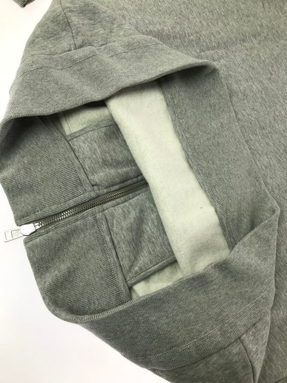 【中古品】【メンズ】 MONCLER モンクレール MAGLIA CARDIGAN D20918401000 80451 マリア カーディガン ジップパーカー 141-260920-na-07-tagh サイズ：XL カラー：グレー 万代Net店