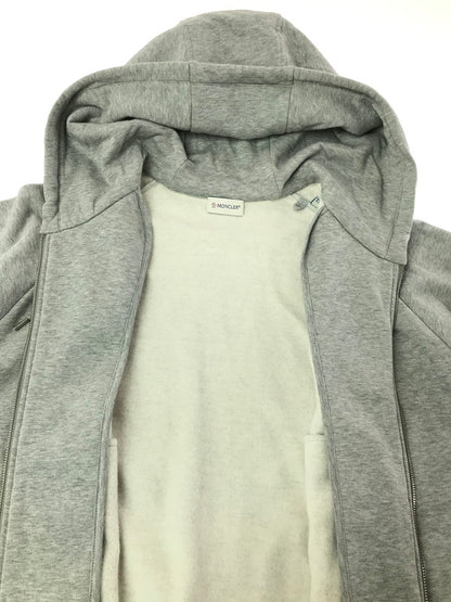 【中古品】【メンズ】 MONCLER モンクレール MAGLIA CARDIGAN D20918401000 80451 マリア カーディガン ジップパーカー 141-260920-na-07-tagh サイズ：XL カラー：グレー 万代Net店
