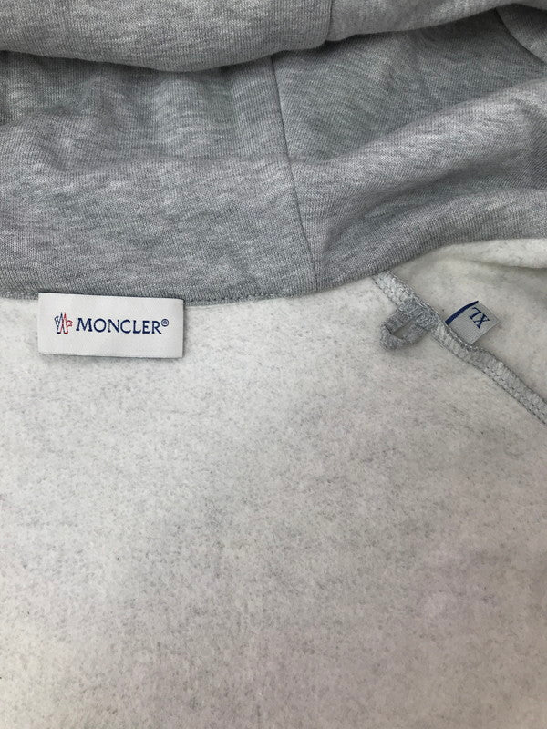【中古品】【メンズ】 MONCLER モンクレール MAGLIA CARDIGAN D20918401000 80451 マリア カーディガン ジップパーカー 141-260920-na-07-tagh サイズ：XL カラー：グレー 万代Net店