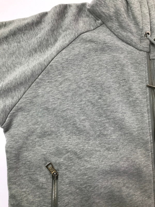 【中古品】【メンズ】 MONCLER モンクレール MAGLIA CARDIGAN D20918401000 80451 マリア カーディガン ジップパーカー 141-260920-na-07-tagh サイズ：XL カラー：グレー 万代Net店
