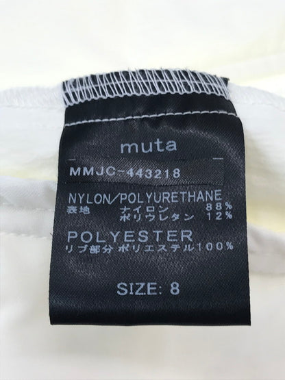 【中古美品】【メンズ】 MUTA MARINE ムータ マリン STRETCH NYLON ZIP VEST MMJC-443218 ストレッチ ナイロン ジップ ベスト 140-260919-na-11-tagh サイズ：8 カラー：ホワイト 万代Net店