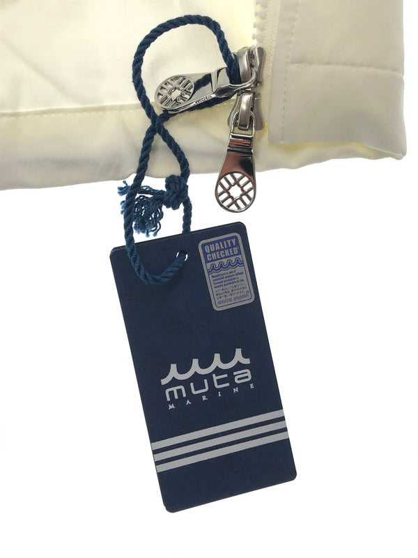 【中古美品】【メンズ】 MUTA MARINE ムータ マリン STRETCH NYLON ZIP VEST MMJC-443218 ストレッチ ナイロン ジップ ベスト 140-260919-na-11-tagh サイズ：8 カラー：ホワイト 万代Net店