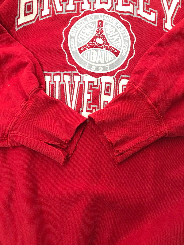 【現状渡し品】【メンズ】 CHAMPION チャンピオン 80S REVERSE WEAVE SWEATSHIRT 80年代 リバースウィーブ スウェットシャツ トレーナー 146-260919-na-09-tagh サイズ：XXL カラー：レッド 万代Net店