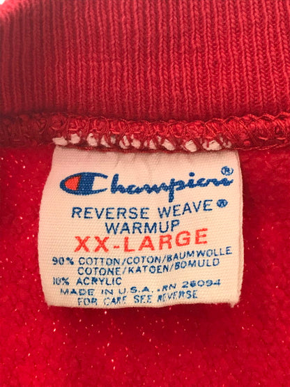 【現状渡し品】【メンズ】 CHAMPION チャンピオン 80S REVERSE WEAVE SWEATSHIRT 80年代 リバースウィーブ スウェットシャツ トレーナー 146-260919-na-09-tagh サイズ：XXL カラー：レッド 万代Net店