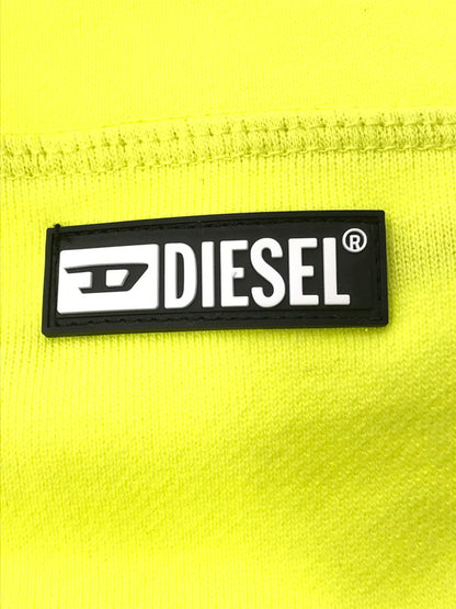 【中古品】【メンズ】 DIESEL ディーゼル BMOWT-BRANDON-Z フルジップ パーカー 141-260921-na-01-tagh サイズ：XXL カラー：イエロー 万代Net店