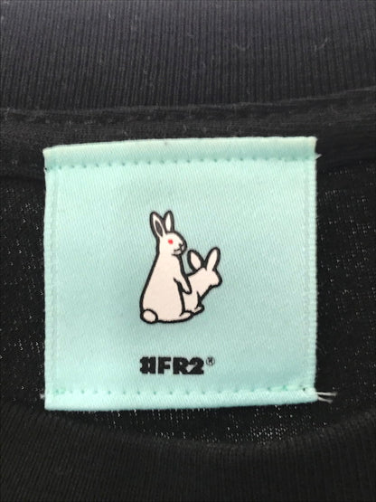 【中古品】【メンズ】 FR2 エフアールツー RABBIT ICE CREAM T-SHIRT ラビット アイスクリーム Tシャツ 半袖Tシャツ 142-260919-na-02-tagh サイズ：L カラー：ブラック 万代Net店