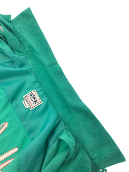 【中古品】【メンズ】 HOUSTON ヒューストン PILE BOWLING SHIRT 41229 パイル ボーリングシャツ 半袖シャツ 145-260919-na-04-tagh サイズ：XXL カラー：グリーン 万代Net店