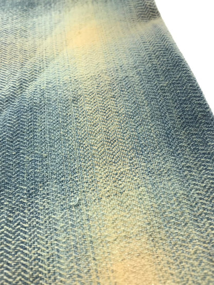 【中古品】【メンズ】 HOUSTON ヒューストン INDIGO HERRINGBONE OMBRE CHECK SHIRT 41164 インディゴ ヘリンボーン オンブレー チェックシャツ 長袖シャツ 145-260919-na-05-tagh サイズ：XL カラー：VINTAGE WASH 万代Net店