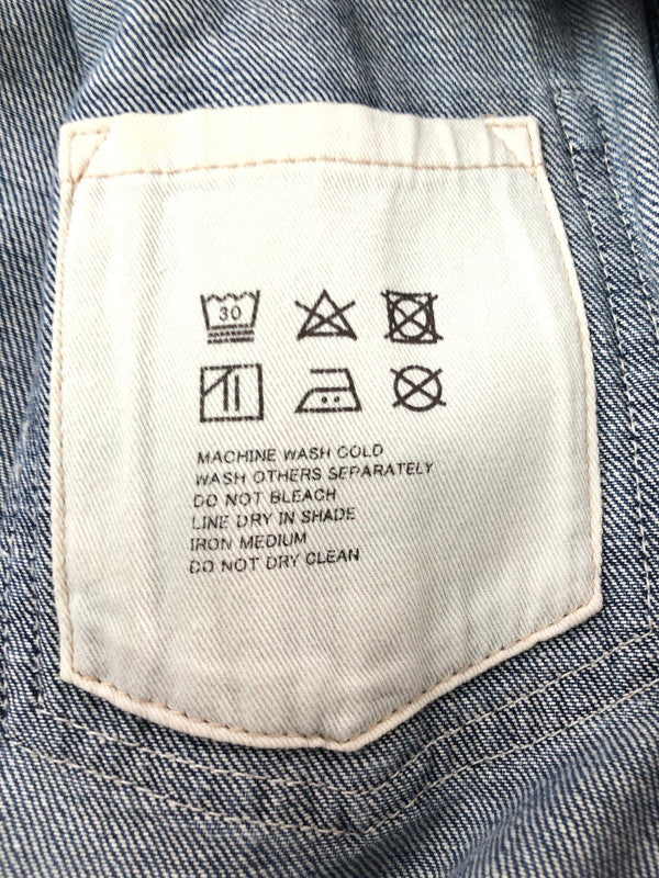 【中古品】【メンズ】 GRAND GLOBAL グランドグローバル OKAYAMA DENIM JACKET 岡山 デニムジャケット ライトアウター 145-261001-na-25-tagh サイズ：40 カラー：インディゴ 万代Net店
