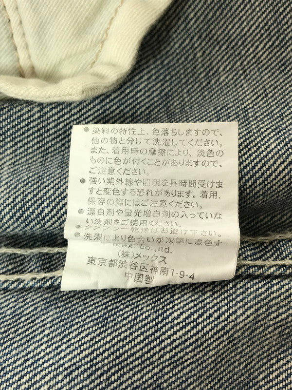 【中古品】【メンズ】 GRAND GLOBAL グランドグローバル OKAYAMA DENIM JACKET 岡山 デニムジャケット ライトアウター 145-261001-na-25-tagh サイズ：40 カラー：インディゴ 万代Net店