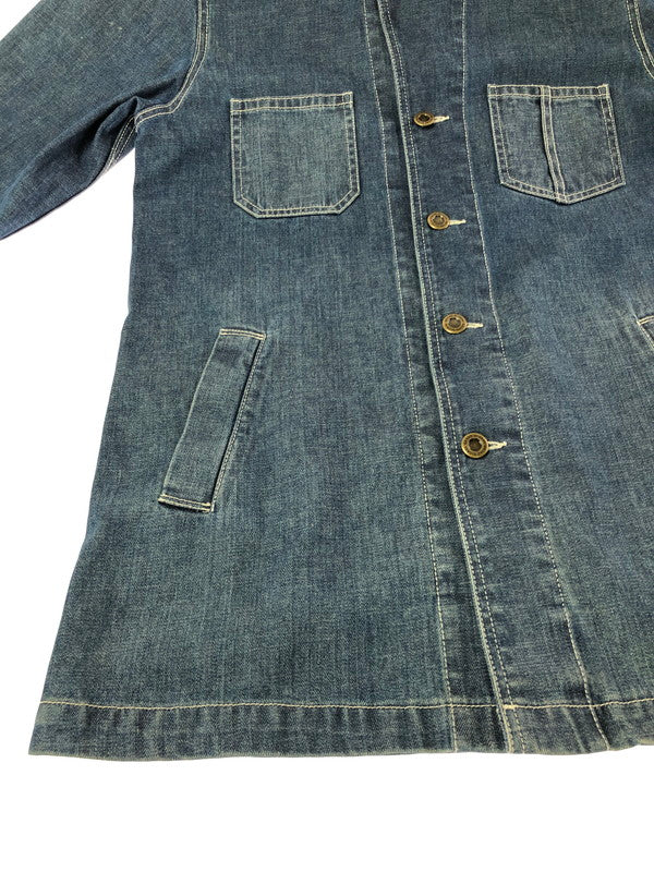 【中古品】【メンズ】 GRAND GLOBAL グランドグローバル OKAYAMA DENIM JACKET 岡山 デニムジャケット ライトアウター 145-261001-na-25-tagh サイズ：40 カラー：インディゴ 万代Net店