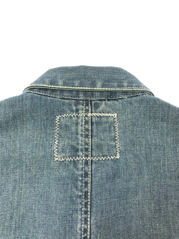 【中古品】【メンズ】 GRAND GLOBAL グランドグローバル OKAYAMA DENIM JACKET 岡山 デニムジャケット ライトアウター 145-261001-na-25-tagh サイズ：40 カラー：インディゴ 万代Net店