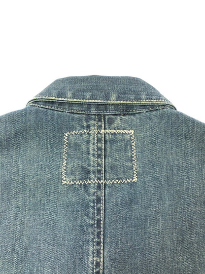 【中古品】【メンズ】 GRAND GLOBAL グランドグローバル OKAYAMA DENIM JACKET 岡山 デニムジャケット ライトアウター 145-261001-na-25-tagh サイズ：40 カラー：インディゴ 万代Net店
