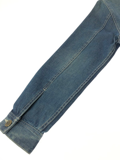 【中古品】【メンズ】 GRAND GLOBAL グランドグローバル OKAYAMA DENIM JACKET 岡山 デニムジャケット ライトアウター 145-261001-na-25-tagh サイズ：40 カラー：インディゴ 万代Net店