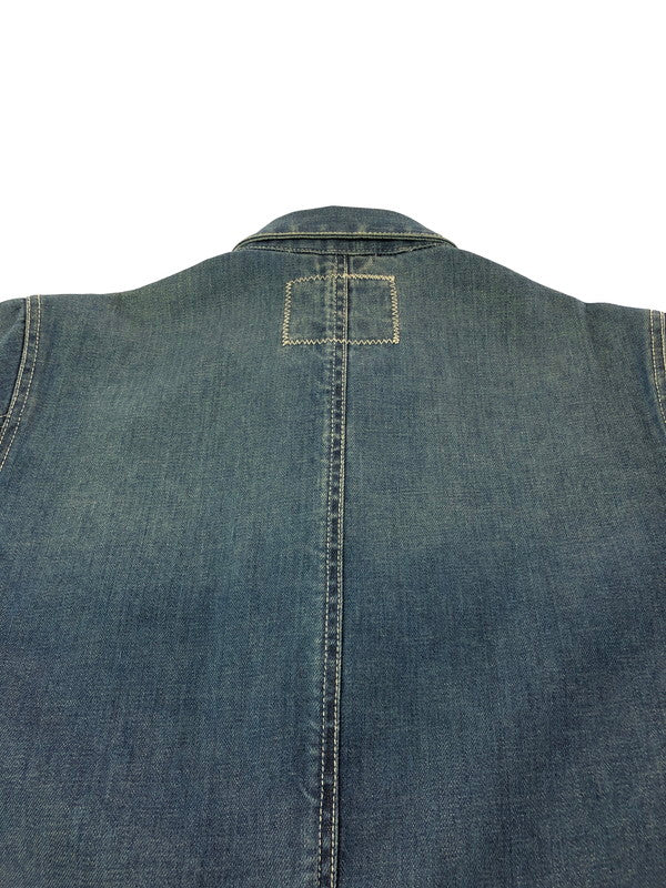 【中古品】【メンズ】 GRAND GLOBAL グランドグローバル OKAYAMA DENIM JACKET 岡山 デニムジャケット ライトアウター 145-261001-na-25-tagh サイズ：40 カラー：インディゴ 万代Net店