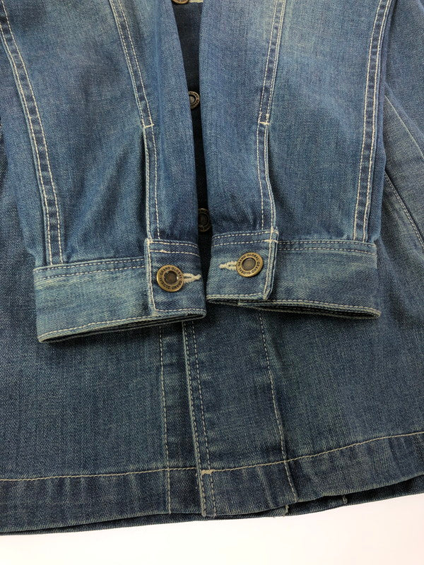 【中古品】【メンズ】 GRAND GLOBAL グランドグローバル OKAYAMA DENIM JACKET 岡山 デニムジャケット ライトアウター 145-261001-na-25-tagh サイズ：40 カラー：インディゴ 万代Net店