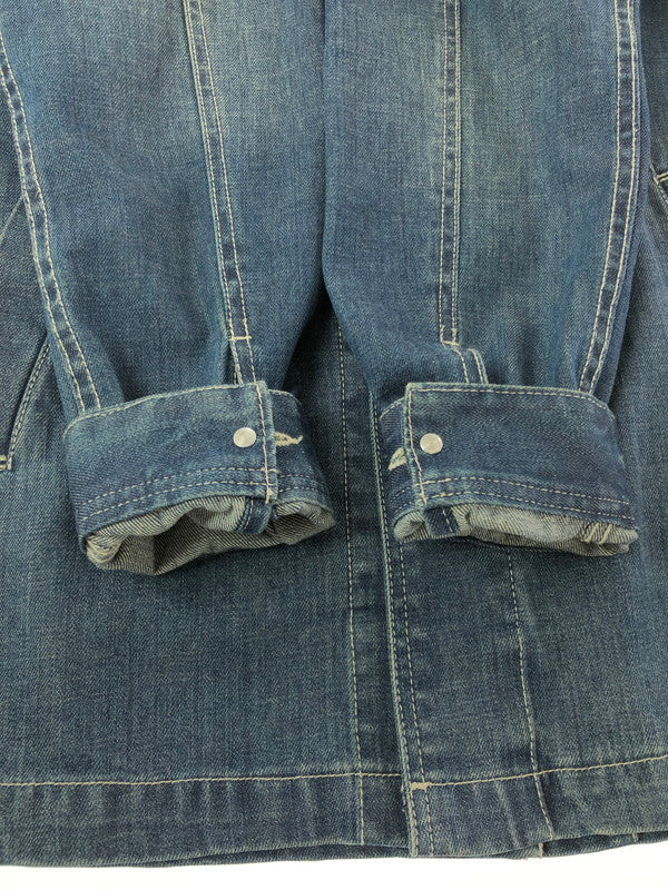 【中古品】【メンズ】 GRAND GLOBAL グランドグローバル OKAYAMA DENIM JACKET 岡山 デニムジャケット ライトアウター 145-261001-na-25-tagh サイズ：40 カラー：インディゴ 万代Net店