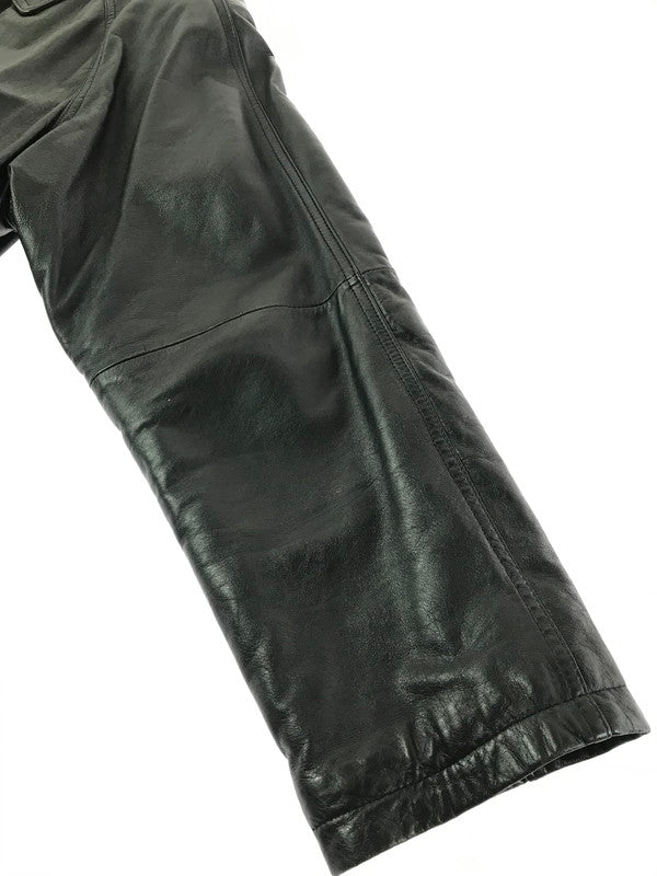【中古品】【メンズ】 TIME&TIDE タイムアンドタイド LEATHER COAT TKK7316 レザーコート アウター 147-261025-na-06-tagh サイズ：L カラー：ブラック 万代Net店