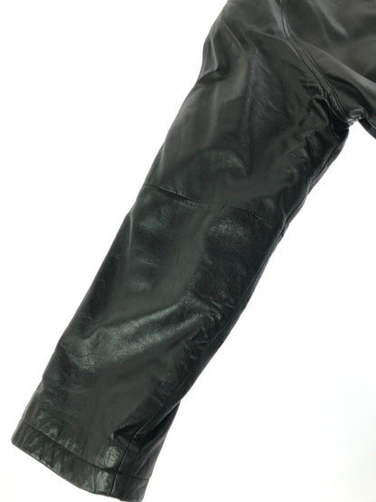 【中古品】【メンズ】 TIME&TIDE タイムアンドタイド LEATHER COAT TKK7316 レザーコート アウター 147-261025-na-06-tagh サイズ：L カラー：ブラック 万代Net店