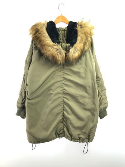 【中古品】【レディース】 MOUSSY マウジー MILITARY JACKET 010BAH30-6240-1 ミリタリージャケット アウター 169-261025-na-09-tagh サイズ：1 カラー：カーキ 万代Net店