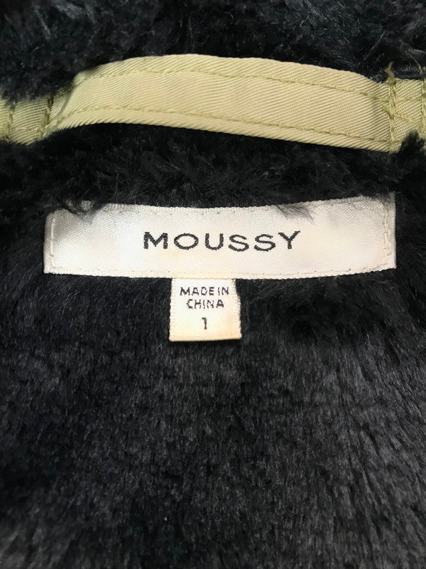 【中古品】【レディース】 MOUSSY マウジー MILITARY JACKET 010BAH30-6240-1 ミリタリージャケット アウター 169-261025-na-09-tagh サイズ：1 カラー：カーキ 万代Net店