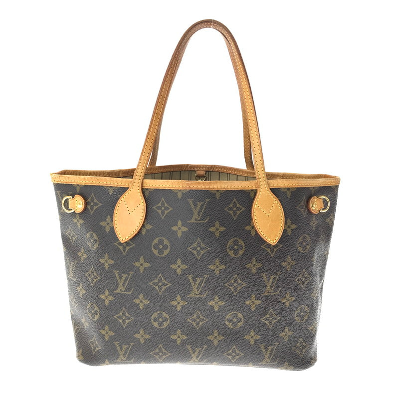 【現状渡し品】【レディース】 LOUIS VUITTON ルイ・ヴィトン NEVERFULL PM M40155 ネヴァーフル PM ハンドバッグ カバン 179-260923-rt-11-tagh カラー：ブラウン 万代Net店