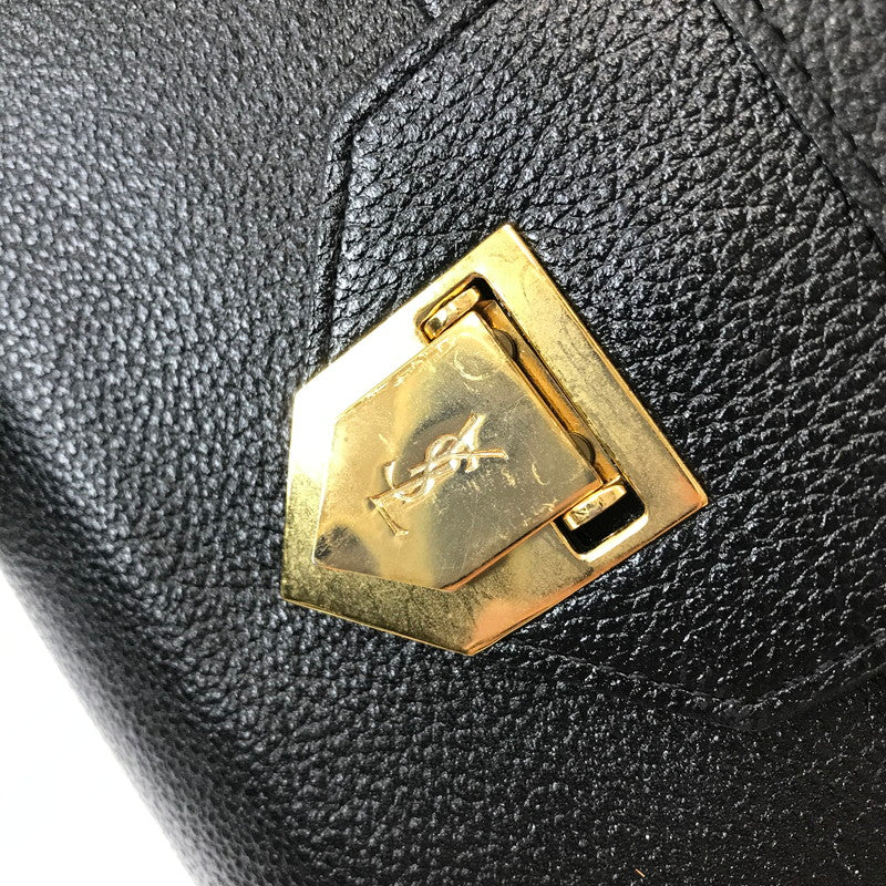 【中古品】【レディース】 YVES SAINT LAURENT イヴ・サンローラン CASSANDRA SHOULDER BAG カサンドラショルダーバッグ カバン 180-260923-rt-13-tagh カラー：ブラック 万代Net店