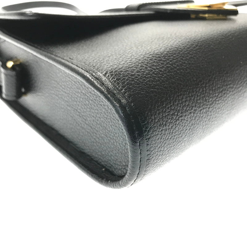 【中古品】【レディース】 YVES SAINT LAURENT イヴ・サンローラン CASSANDRA SHOULDER BAG カサンドラショルダーバッグ カバン 180-260923-rt-13-tagh カラー：ブラック 万代Net店