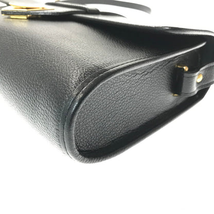 【中古品】【レディース】 YVES SAINT LAURENT イヴ・サンローラン CASSANDRA SHOULDER BAG カサンドラショルダーバッグ カバン 180-260923-rt-13-tagh カラー：ブラック 万代Net店