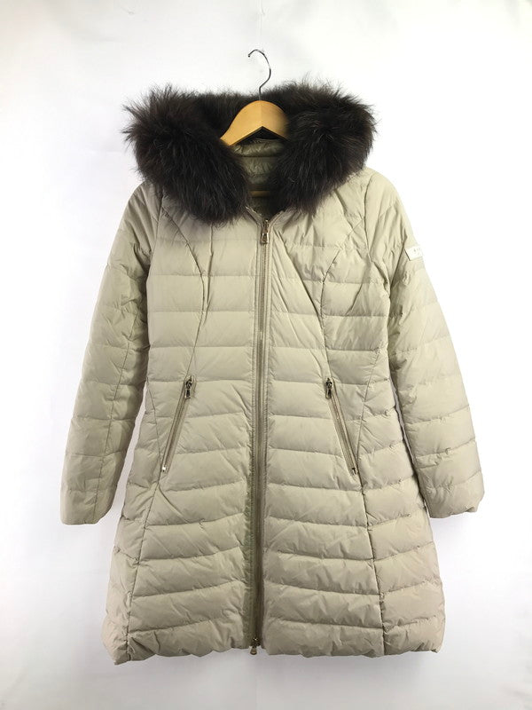 【中古品】【レディース】 TATRAS タトラス REVERSIBLE DOWN JACKET LTA2UA4565 リバーシブル ダウンジャケット アウター 168-260920-na-10-tagh サイズ：01 カラー：ベージュ系/ホワイト 万代Net店