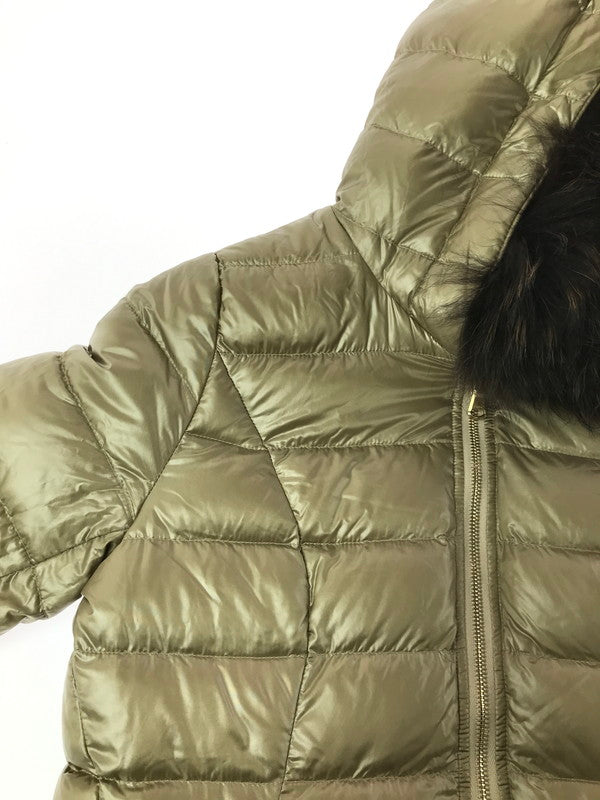 【中古品】【レディース】 TATRAS タトラス REVERSIBLE DOWN JACKET LTA2UA4565 リバーシブル ダウンジャケット アウター 168-260920-na-10-tagh サイズ：01 カラー：ベージュ系/ホワイト 万代Net店