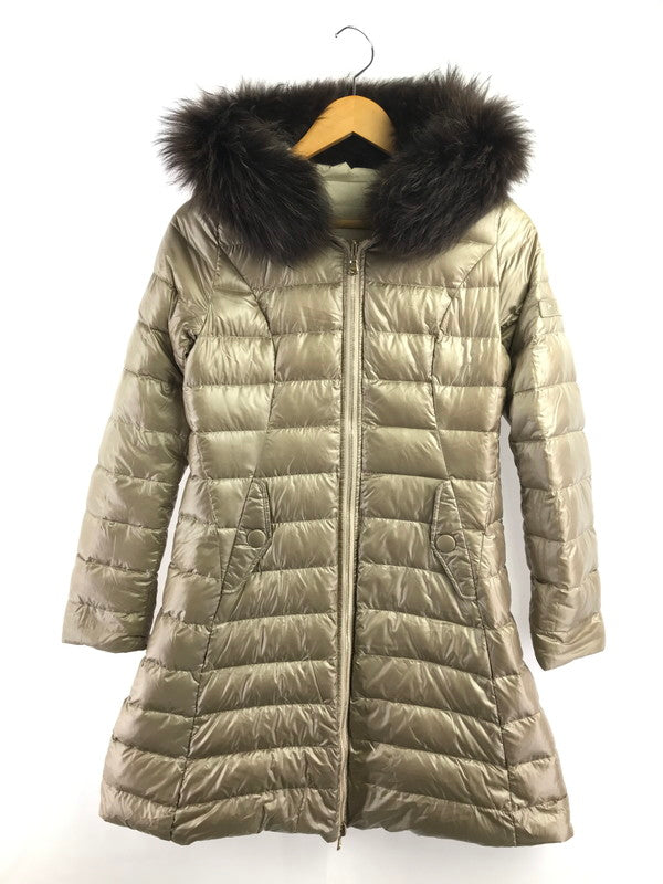 【中古品】【レディース】 TATRAS タトラス REVERSIBLE DOWN JACKET LTA2UA4565 リバーシブル ダウンジャケット アウター 168-260920-na-10-tagh サイズ：01 カラー：ベージュ系/ホワイト 万代Net店