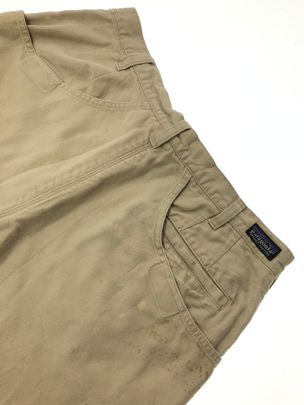 【現状渡し品】【メンズ】 PATAGONIA パタゴニア STAND UP SHORTS 57227 スタンドアップ ショーツ ハーフパンツ ボトムス 155-260921-na-07-tagh サイズ：32 カラー：ベージュ系 万代Net店